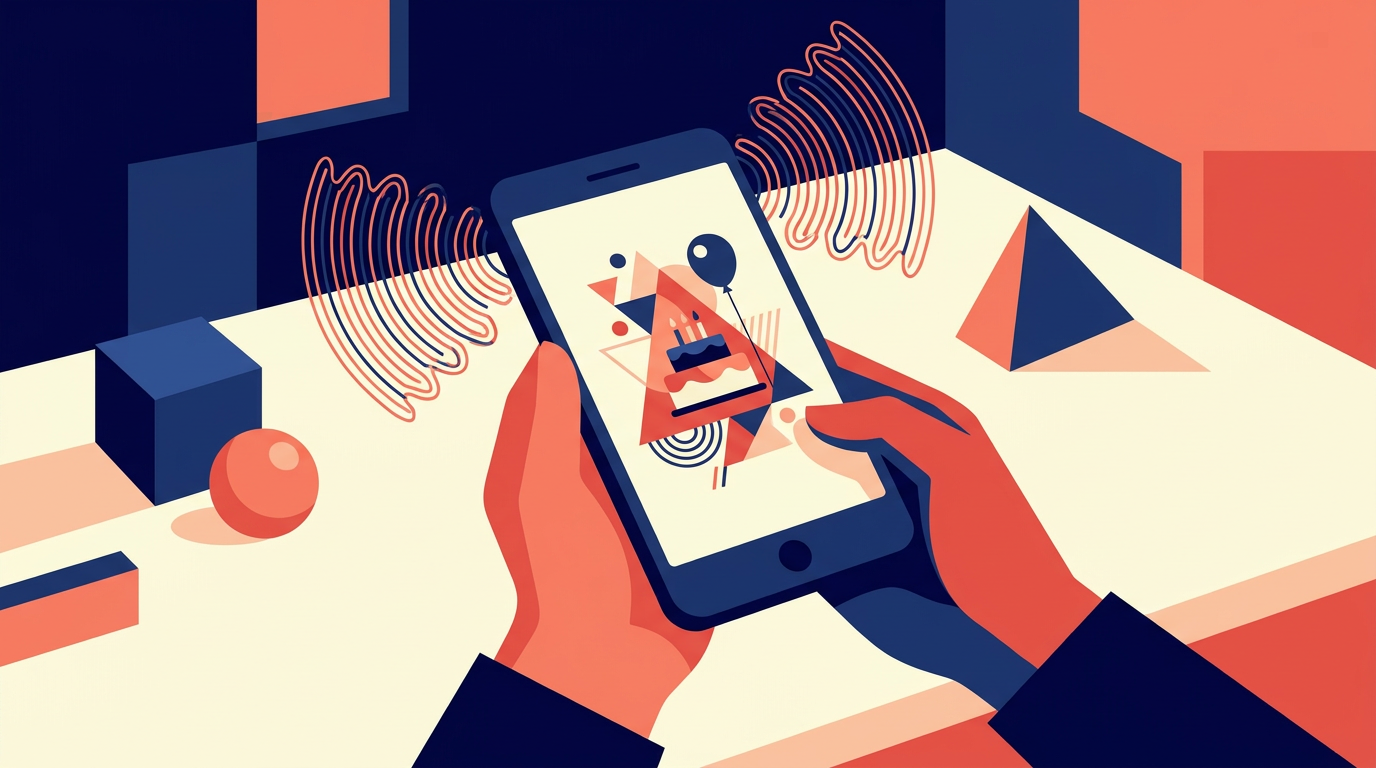Hearing Her Voice: The Magic of Voice and Video Message Cards