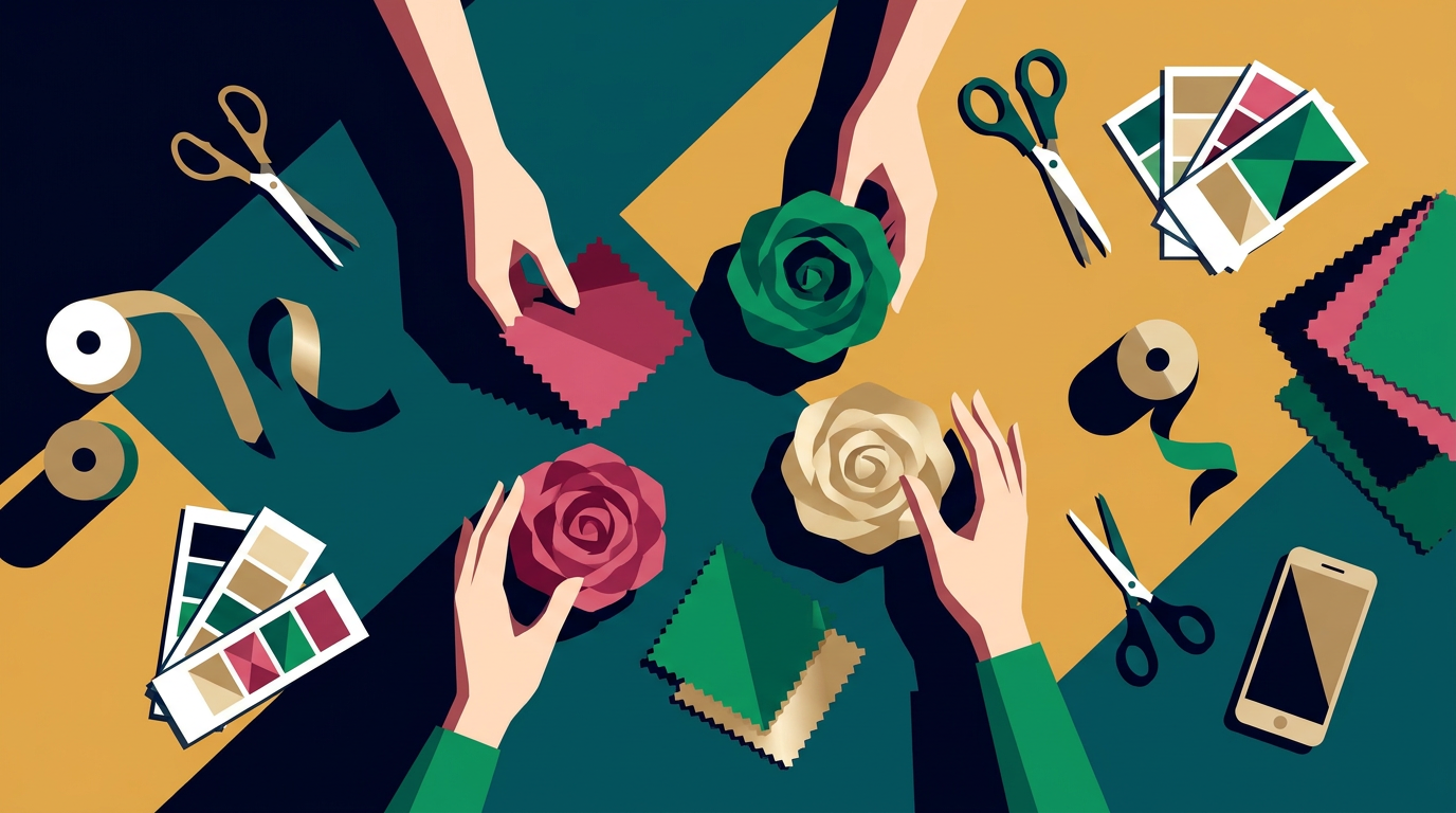 Ditch the Tragic Clip-Art: Spring Wedding Invitations That Look Like Real Flowers